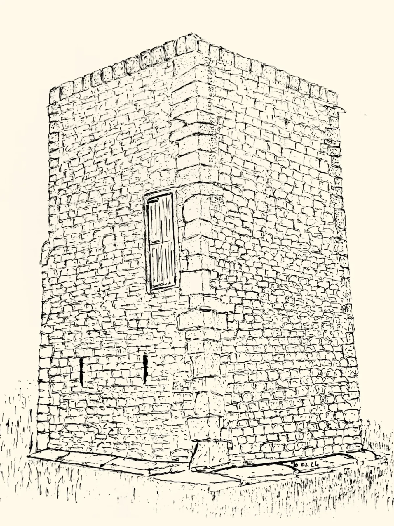 Bessodes - Tour de guet (13e siècle)